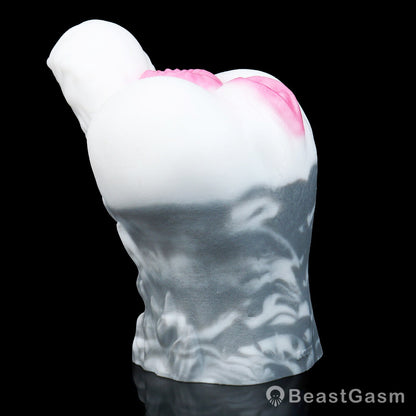 🐺 Arctic Wolf Pocket Pussy Dual Channel Fantasy Toy - BeastGasm