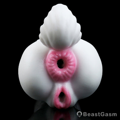 🐺 Arctic Wolf Pocket Pussy Dual Channel Fantasy Toy - BeastGasm