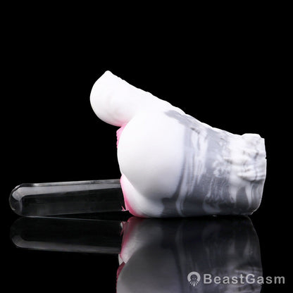 🐺 Arctic Wolf Pocket Pussy Dual Channel Fantasy Toy - BeastGasm