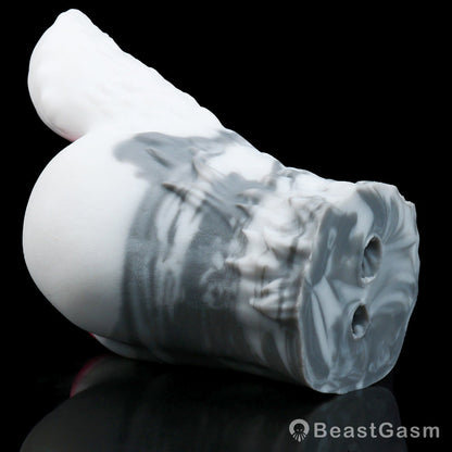🐺 Arctic Wolf Pocket Pussy Dual Channel Fantasy Toy - BeastGasm