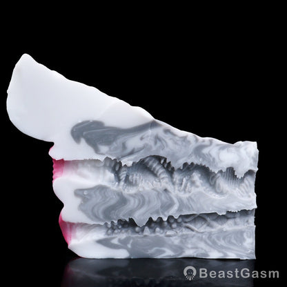 🐺 Arctic Wolf Pocket Pussy Dual Channel Fantasy Toy - BeastGasm