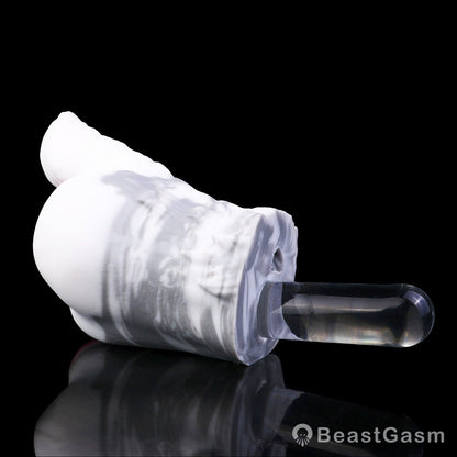 🐺 Arctic Wolf Pocket Pussy Dual Channel Fantasy Toy - BeastGasm
