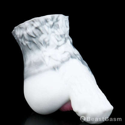 🐺 Arctic Wolf Pocket Pussy Dual Channel Fantasy Toy - BeastGasm