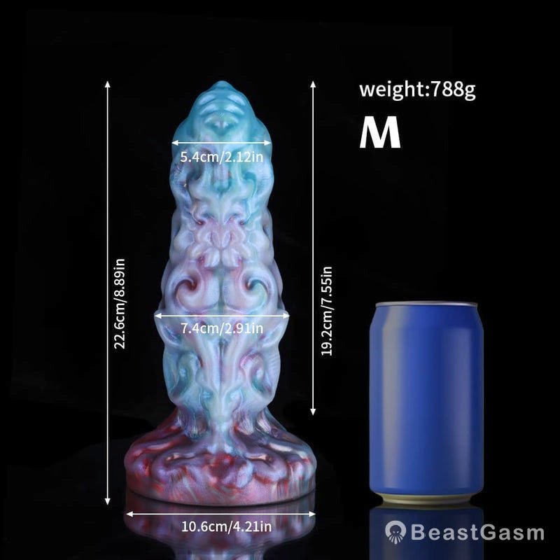 ♈️ Aries Gradient Blue Purple Dildo - BeastGasm