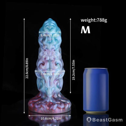 ♈️ Aries Gradient Blue Purple Dildo - BeastGasm