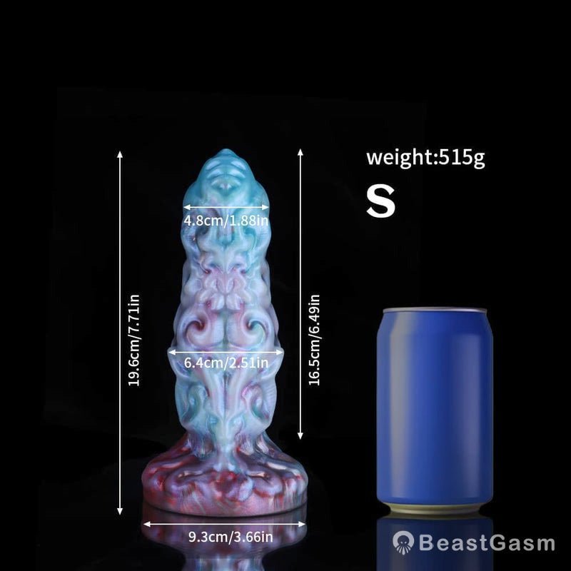 ♈️ Aries Gradient Blue Purple Dildo - BeastGasm