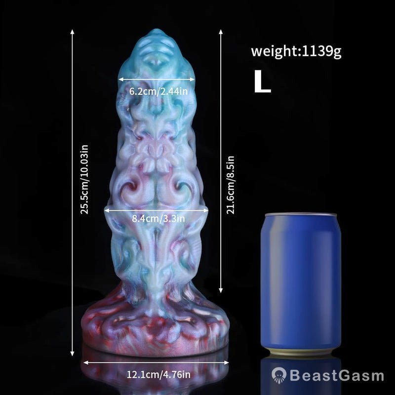 ♈️ Aries Gradient Blue Purple Dildo - BeastGasm