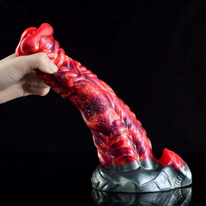 🐴 Arthur Horse Dildo – Curved Design with Thick Knot for Fullness - BeastGasm