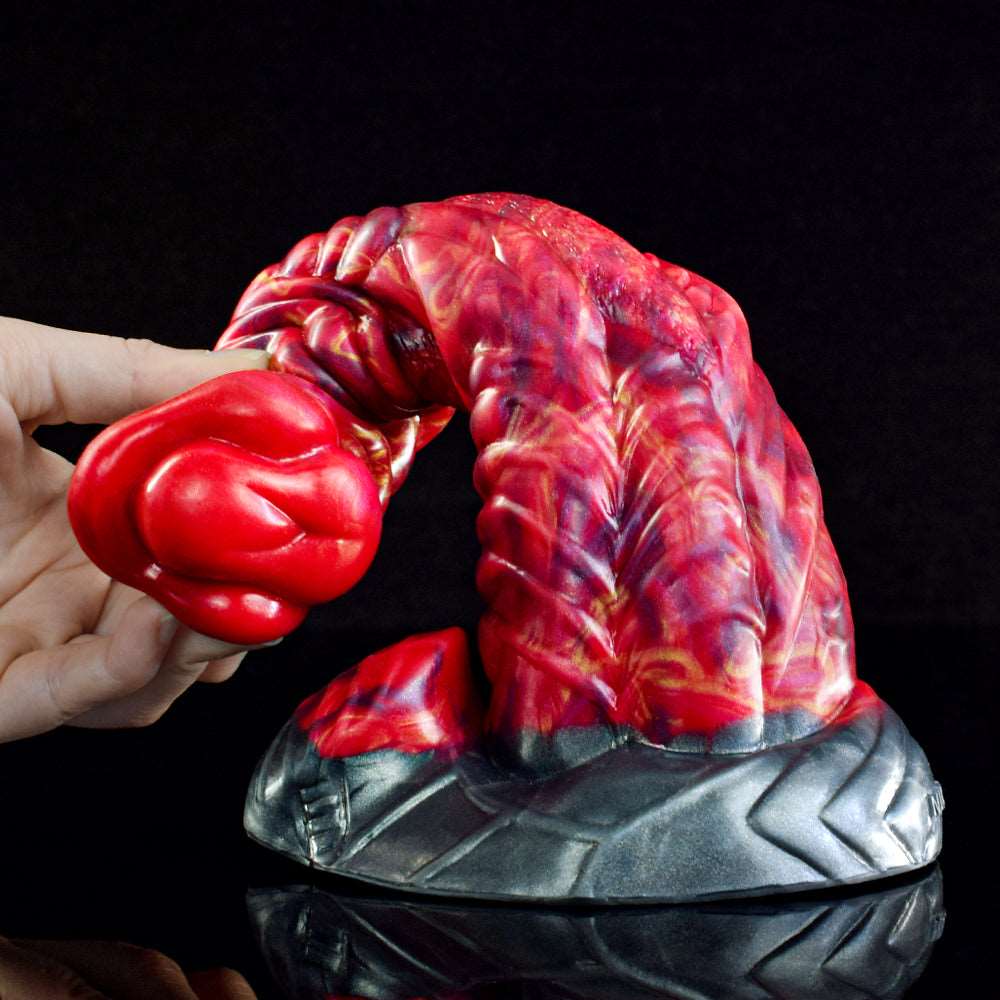 🐴 Arthur Horse Dildo – Curved Design with Thick Knot for Fullness - BeastGasm