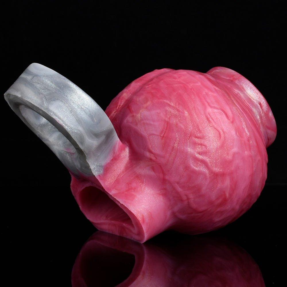 Asena Dog Cock Ring – Fantasy Penis Sleeve Knot Extender - BeastGasm