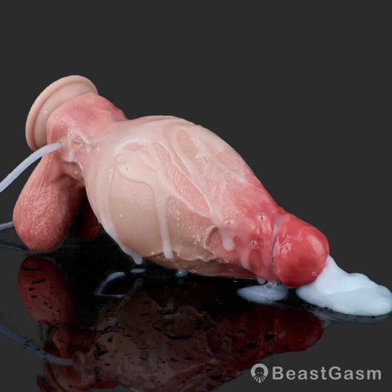 Augustus 7.5 Inch Squirting Inflatable Dildo – Adjustable & Realistic - BeastGasm