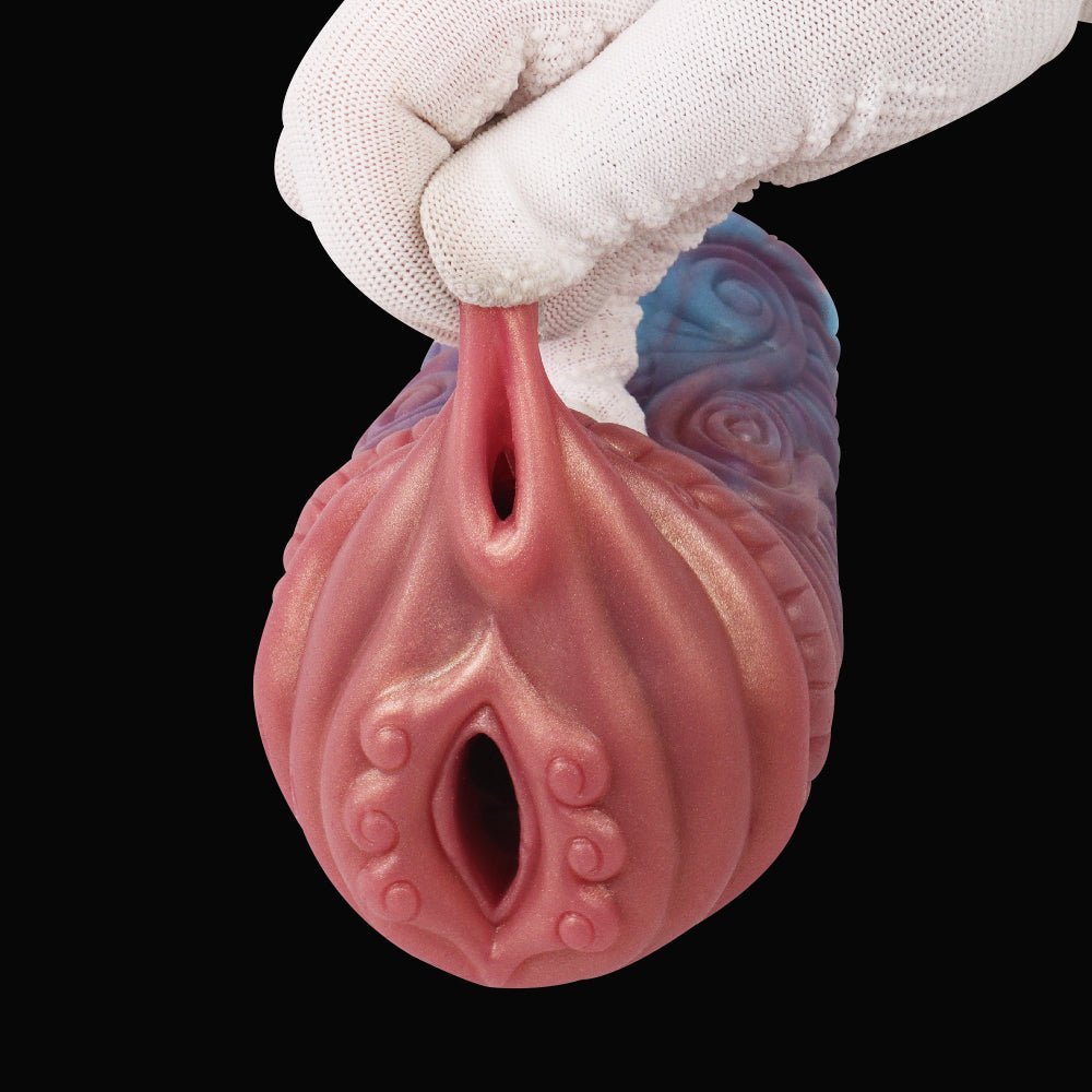 Azulon - Ultra - Stimulating Two - Hole Monster Masturbator - BeastGasm