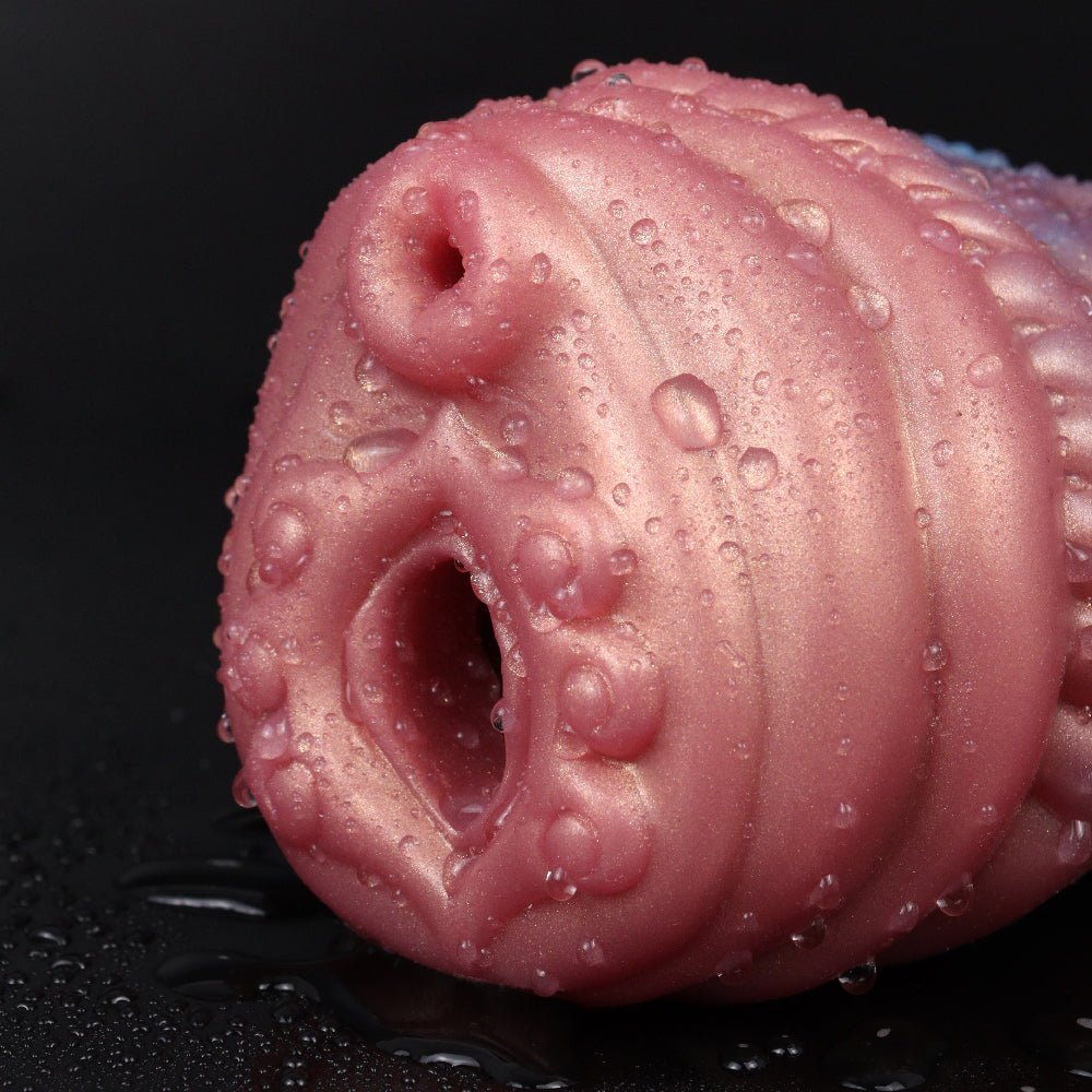 Azulon - Ultra - Stimulating Two - Hole Monster Masturbator - BeastGasm