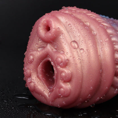 Azulon - Ultra - Stimulating Two - Hole Monster Masturbator - BeastGasm