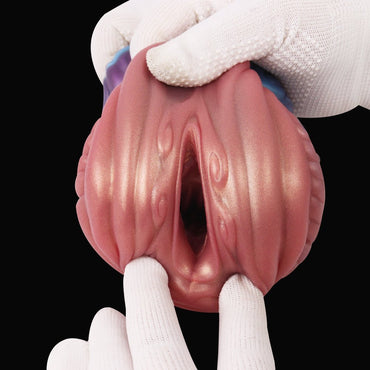 Azulon - Ultra - Stimulating Two - Hole Monster Masturbator - BeastGasm