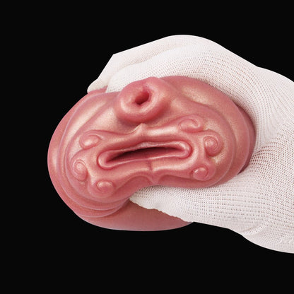 Azulon - Ultra - Stimulating Two - Hole Monster Masturbator - BeastGasm