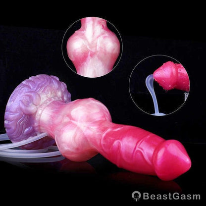 Azur 9.5” Ejaculating Dog Dildo with Knot – BeastGasm Fantasy Toy - BeastGasm