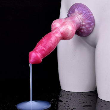 Azur 9.5” Ejaculating Dog Dildo with Knot – BeastGasm Fantasy Toy - BeastGasm