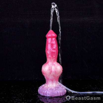 Azur 9.5” Ejaculating Dog Dildo with Knot – BeastGasm Fantasy Toy - BeastGasm