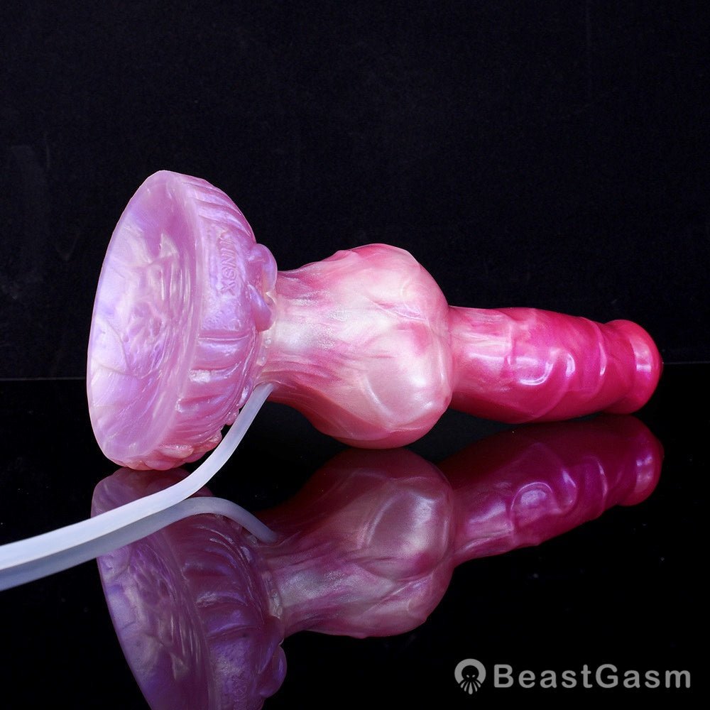 Azur 9.5” Ejaculating Dog Dildo with Knot – BeastGasm Fantasy Toy - BeastGasm