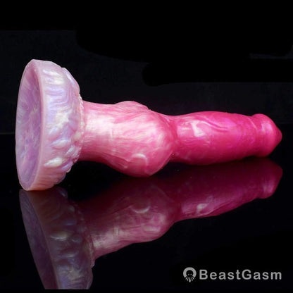🐕 Azur 9.5” Realistic Dog Dildo – Knotted Canine with Huge Knot - BeastGasm