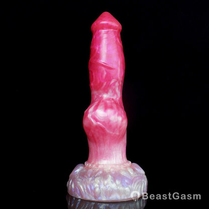 🐕 Azur 9.5” Realistic Dog Dildo – Knotted Canine with Huge Knot - BeastGasm