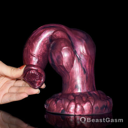 🐕 Azur 9.5” Realistic Dog Dildo – Knotted Canine with Huge Knot - BeastGasm