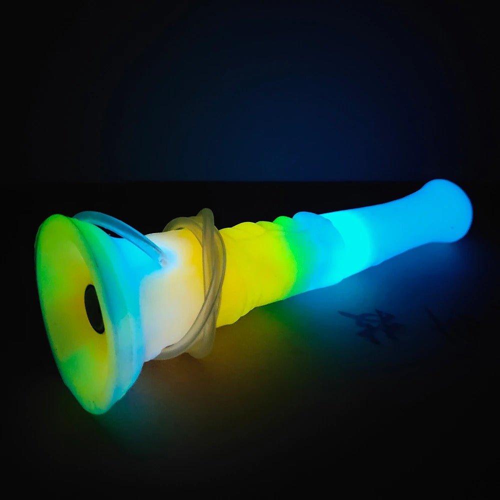 🐴Bael 11 - Inch Luminous Horse Vibrator with Ejaculation - BeastGasm