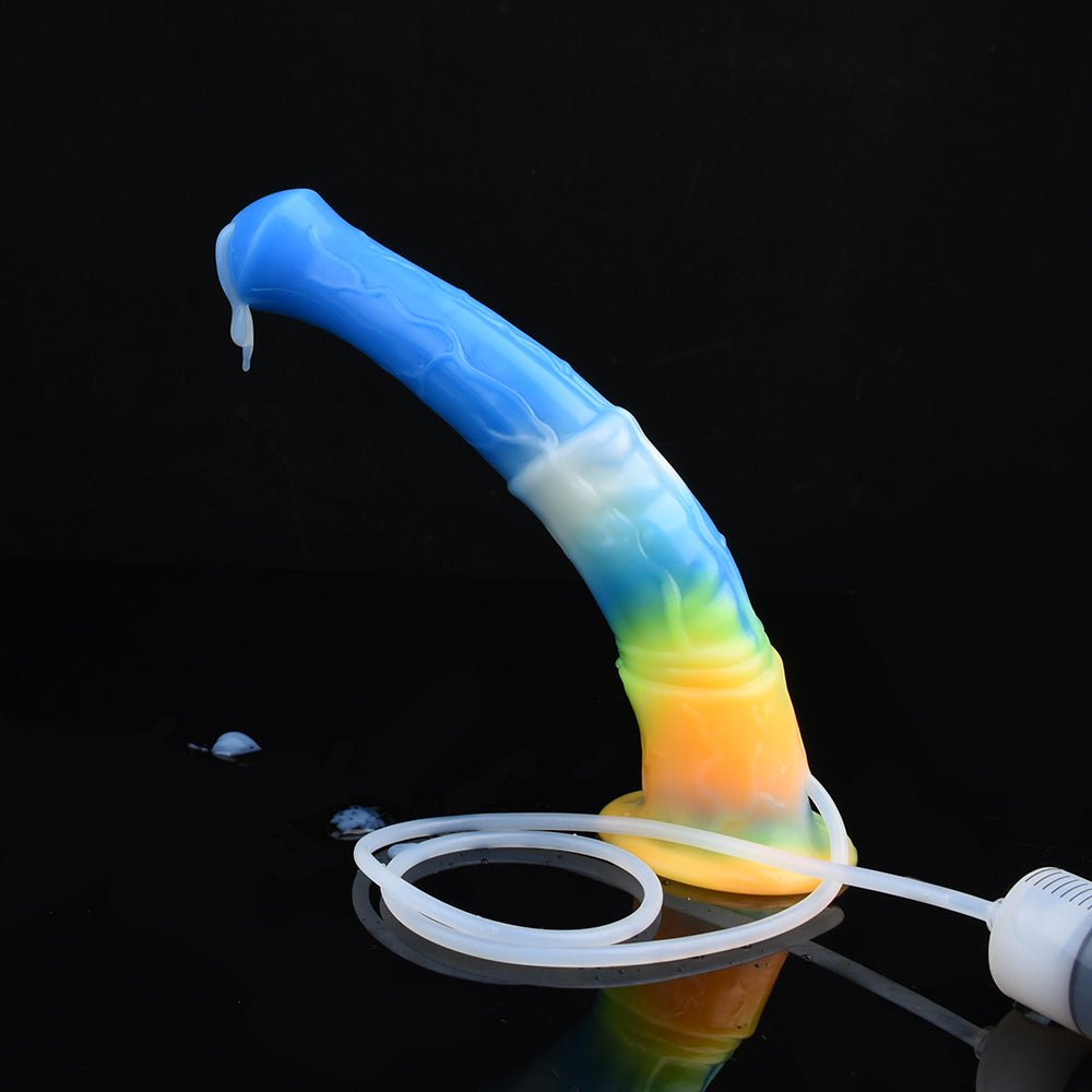 🐴Bael 11 - Inch Luminous Horse Vibrator with Ejaculation - BeastGasm