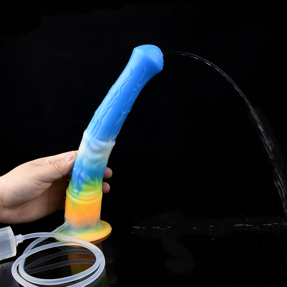 🐴Bael 11 - Inch Luminous Horse Vibrator with Ejaculation - BeastGasm