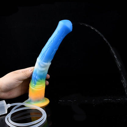 🐴Bael 11 - Inch Luminous Horse Vibrator with Ejaculation - BeastGasm