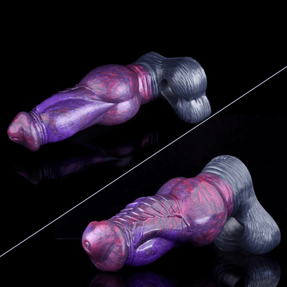 Balius Huge Knot Penis Sleeve – Realistic Horse Sheath Extender - BeastGasm