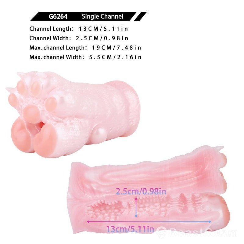 🐻 Bear Paw Masturbator – Tight, Soft, Totally Dangerous - BeastGasm