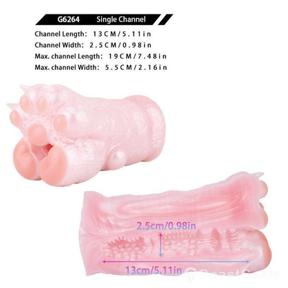 🐻 Bear Paw Masturbator – Tight, Soft, Totally Dangerous - BeastGasm