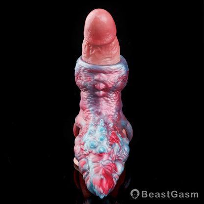🔥 Beastforge 2-in-1 Fantasy Cock Sleeve & Dorsal Grinder - BeastGasm