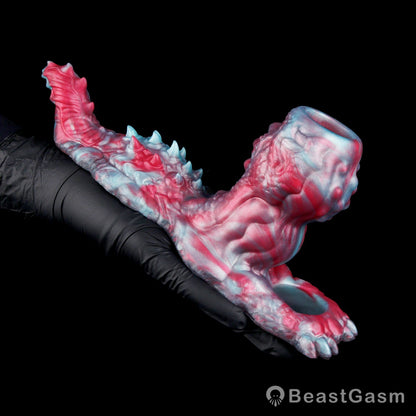 🔥 Beastforge 2-in-1 Fantasy Cock Sleeve & Dorsal Grinder - BeastGasm