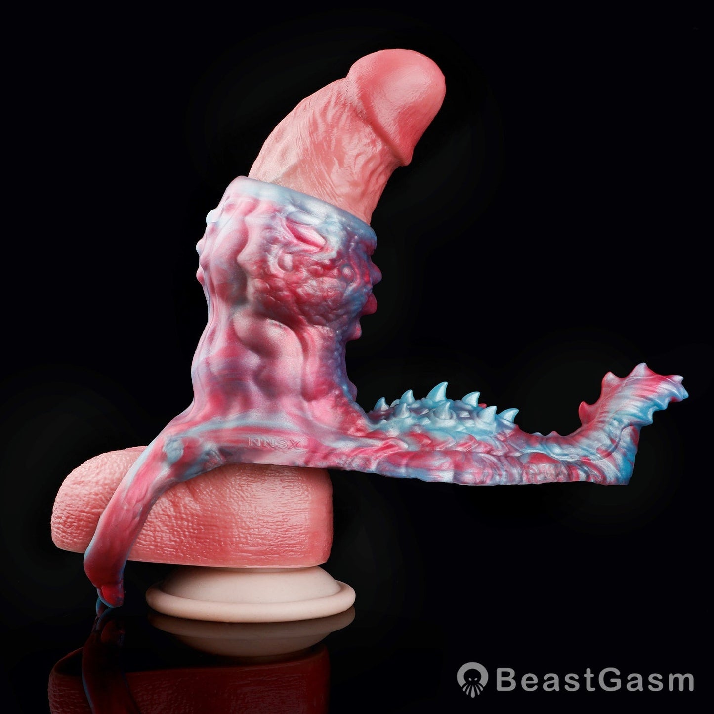 🔥 Beastforge 2-in-1 Fantasy Cock Sleeve & Dorsal Grinder - BeastGasm