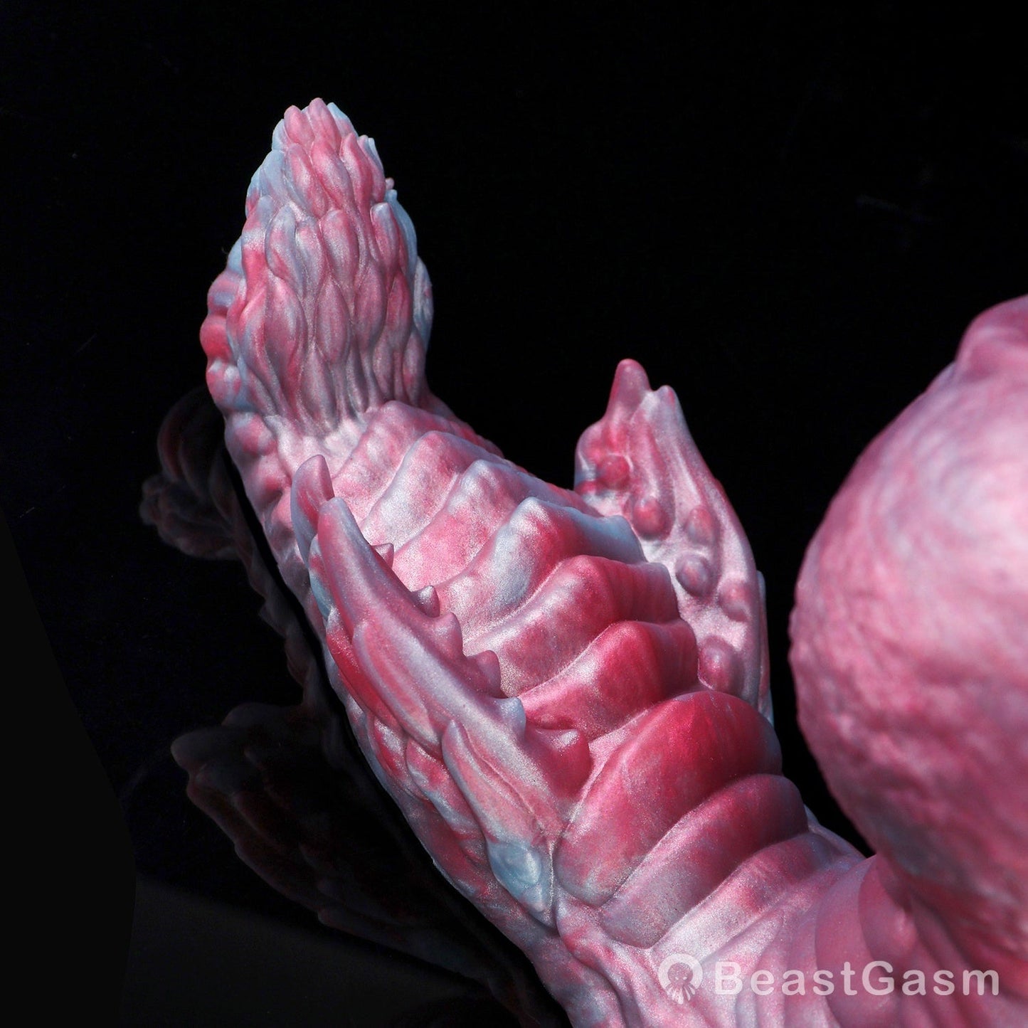 🐺 Beastforge Fantasy Beast Cock Sleeve with Grinding Stimulator - BeastGasm