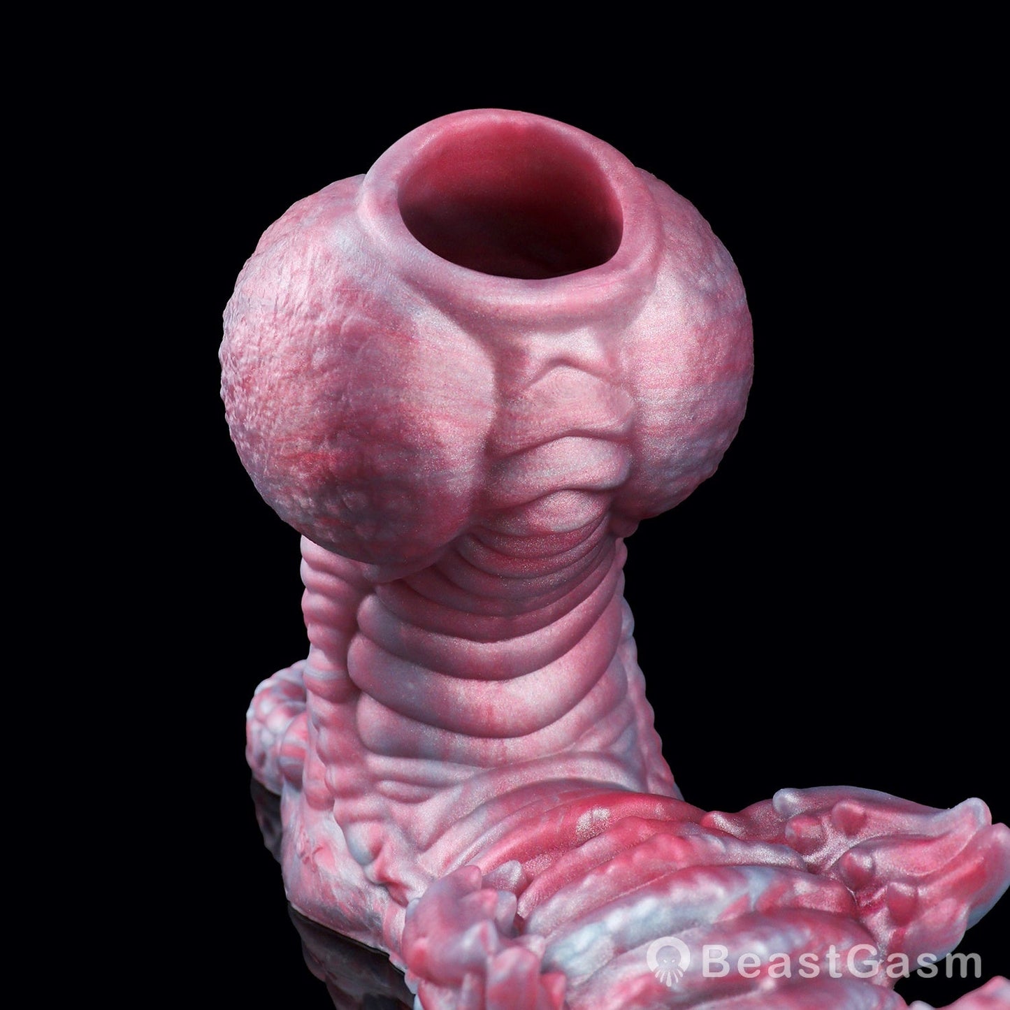 🐺 Beastforge Fantasy Beast Cock Sleeve with Grinding Stimulator - BeastGasm