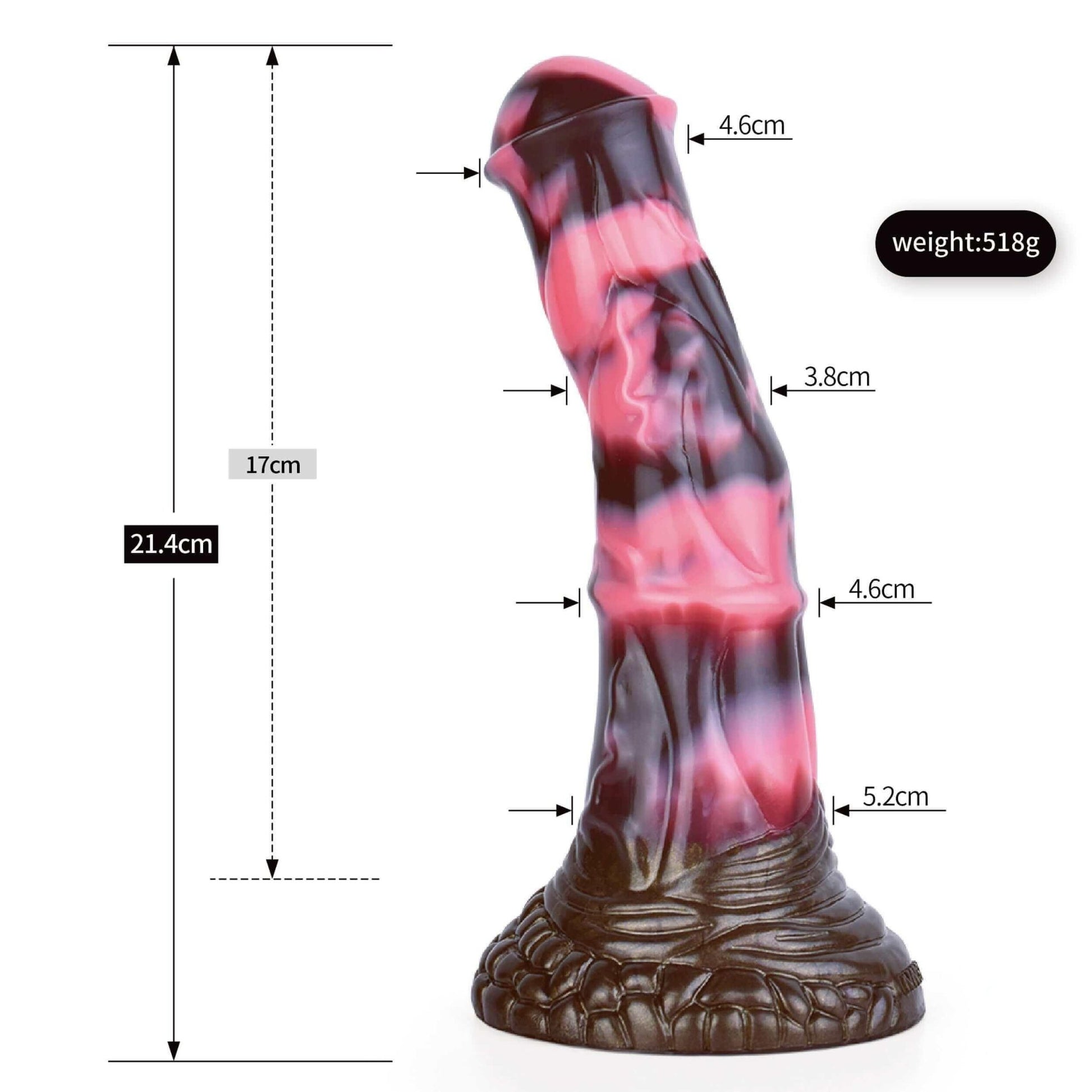 BeastGasm Animal Dildo – Bold 8.4” Horse Fantasy Toy - BeastGasm