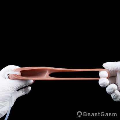 🐴 BeastGasm Apollo Squirting Lifelike Penis Sleeve - BeastGasm