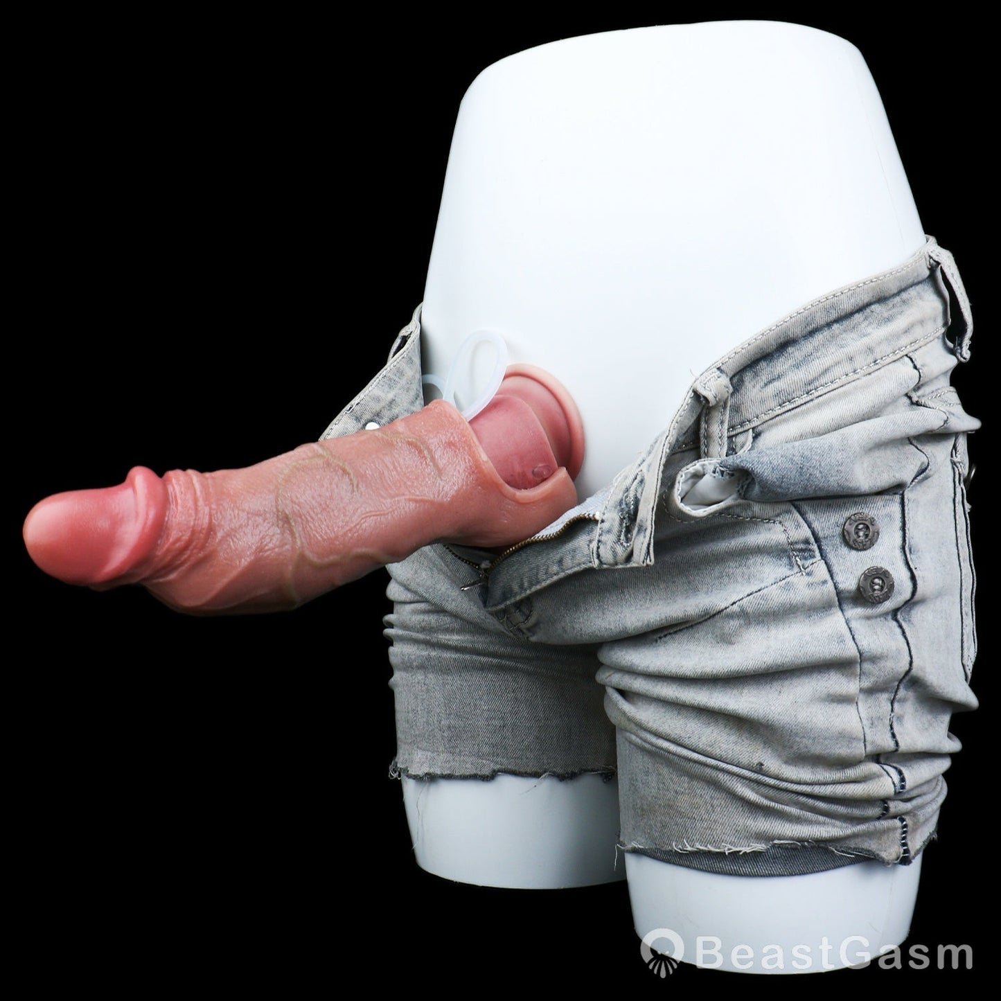 🐴 BeastGasm Apollo Squirting Lifelike Penis Sleeve - BeastGasm