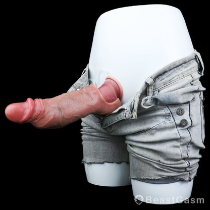 🐴 BeastGasm Apollo Squirting Lifelike Penis Sleeve - BeastGasm