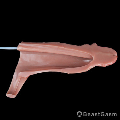 🐴 BeastGasm Apollo Squirting Lifelike Penis Sleeve - BeastGasm