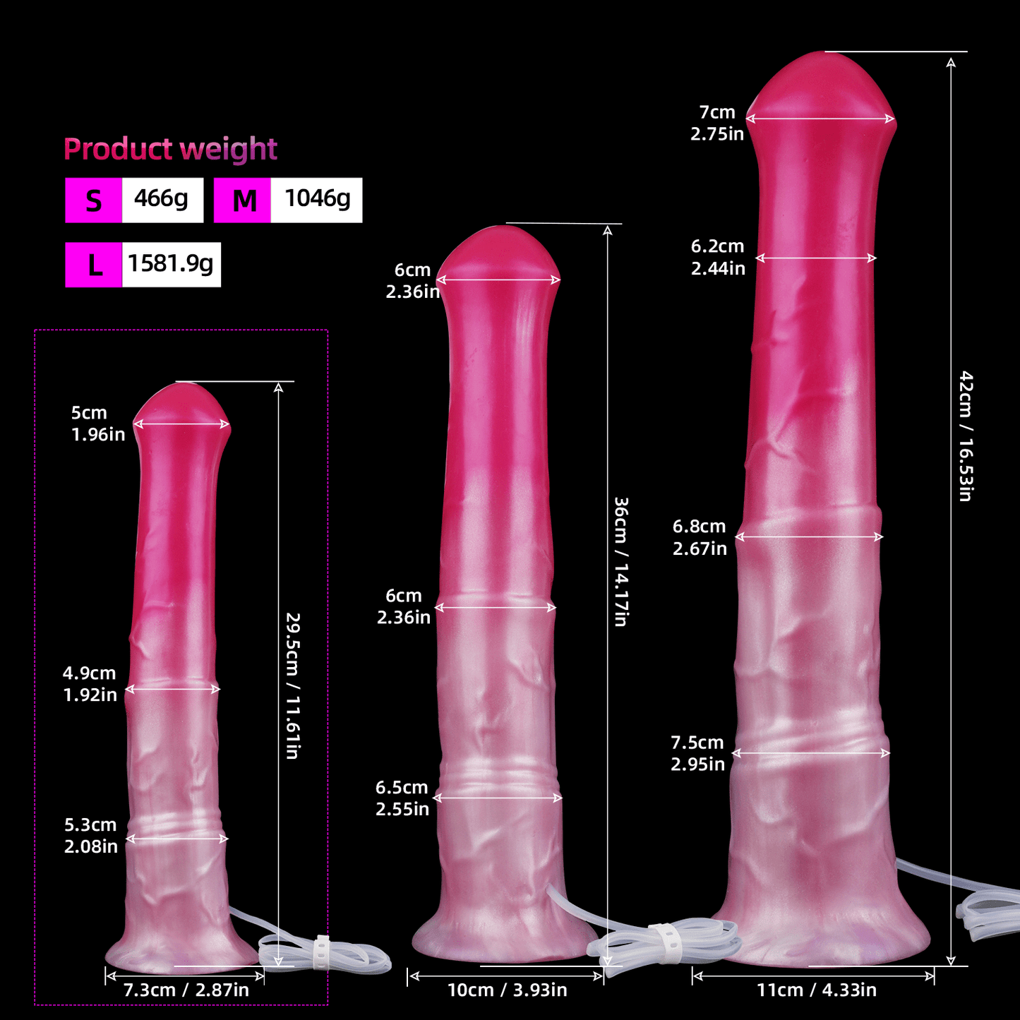 BeastGasm Bucephalus – Ejaculating Horse Dildo with Suction Base - BeastGasm