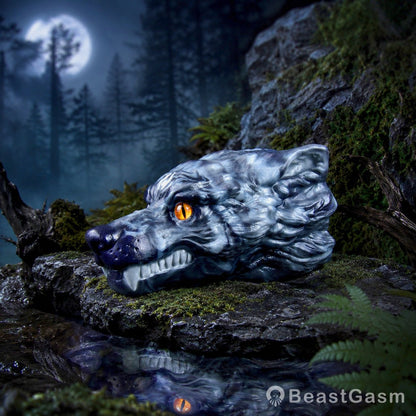 🐺 BeastGasm Ghost Wolf Fantasy Male Masturbator - BeastGasm