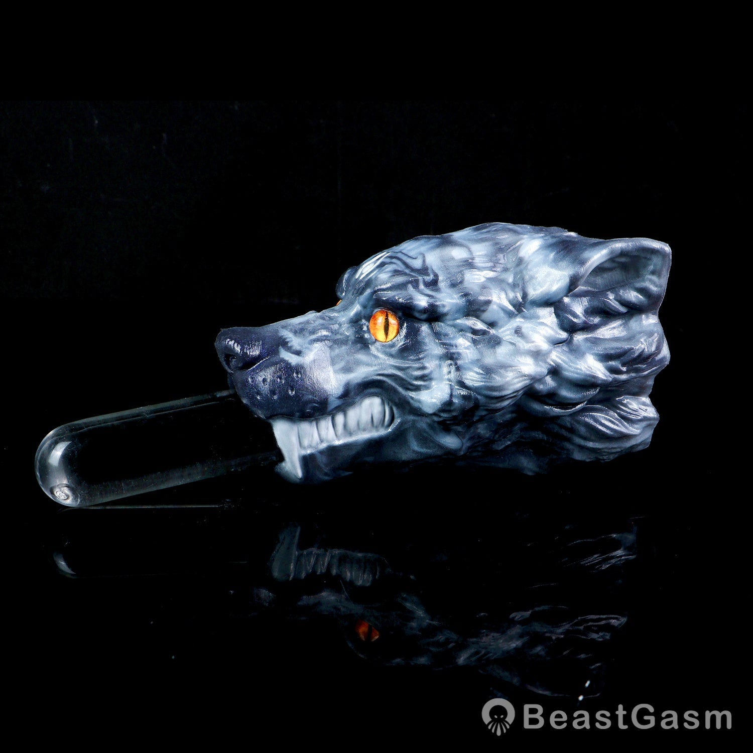🐺 BeastGasm Ghost Wolf Fantasy Male Masturbator - BeastGasm