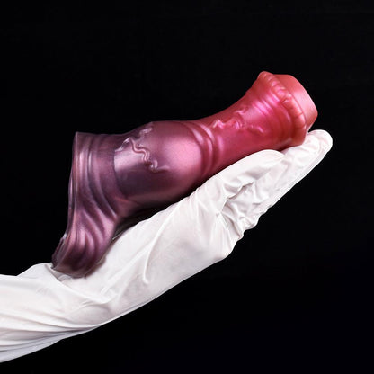BeastGasm Horse Penis Extender – Knotted Fantasy Cock Sleeve - BeastGasm