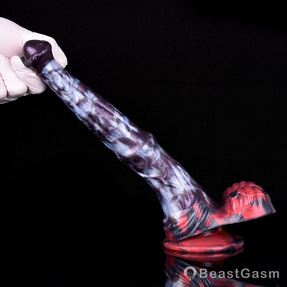 🎠 BeastGasm Hrimfaxi Horse Dildo – Deep Icy Pleasure - BeastGasm