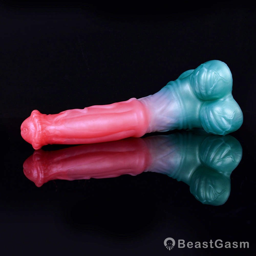 🎠 BeastGasm Hrimfaxi Horse Dildo – Deep Icy Pleasure - BeastGasm